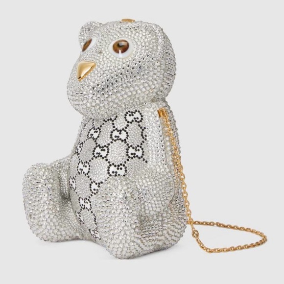 GUCCI TEDDY BEAR SHAPED SHOULDER BAG - Picture 3 of 5